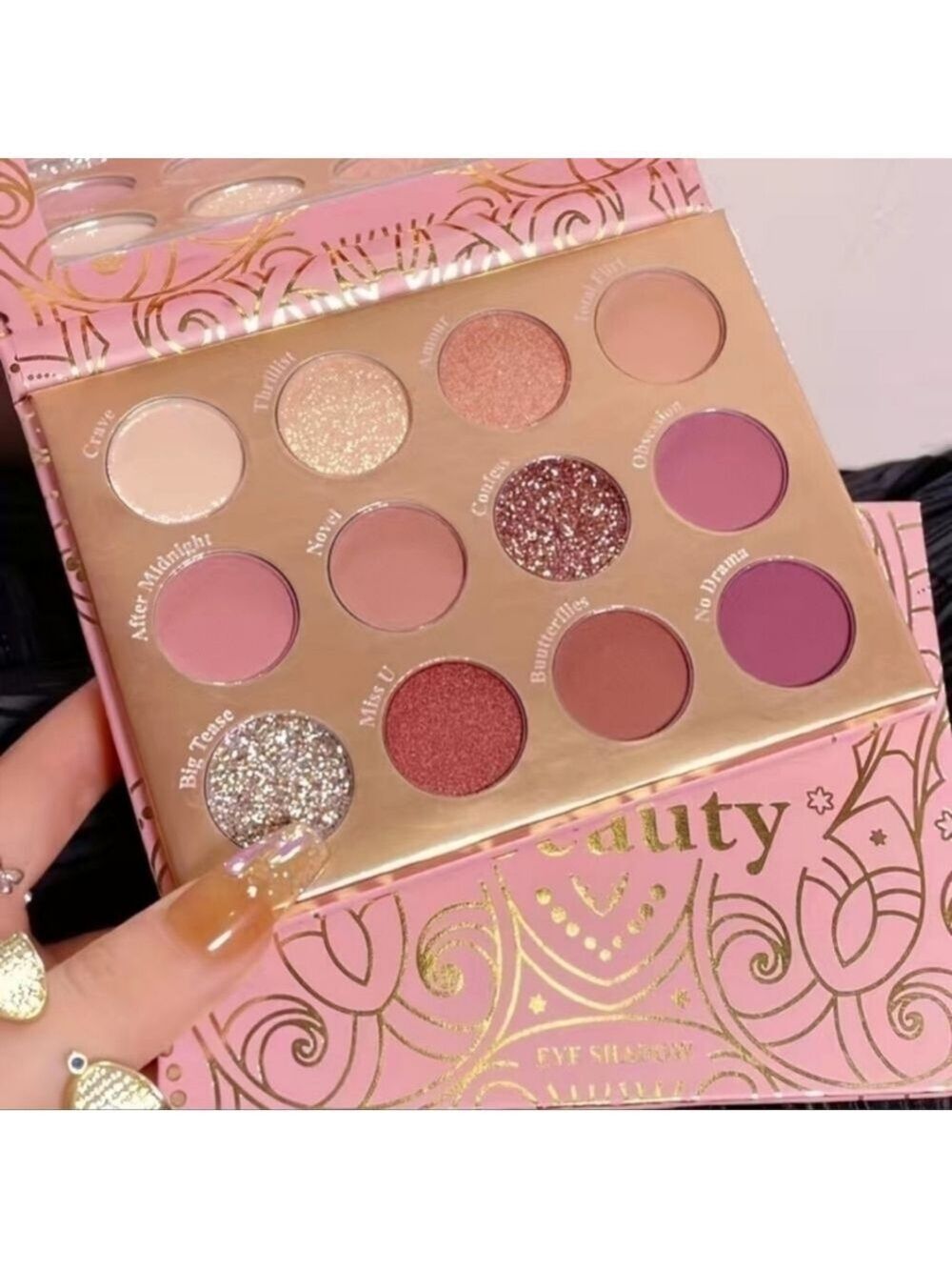 12 Color Eyeshadow Palette Highlighting Contouring Shades